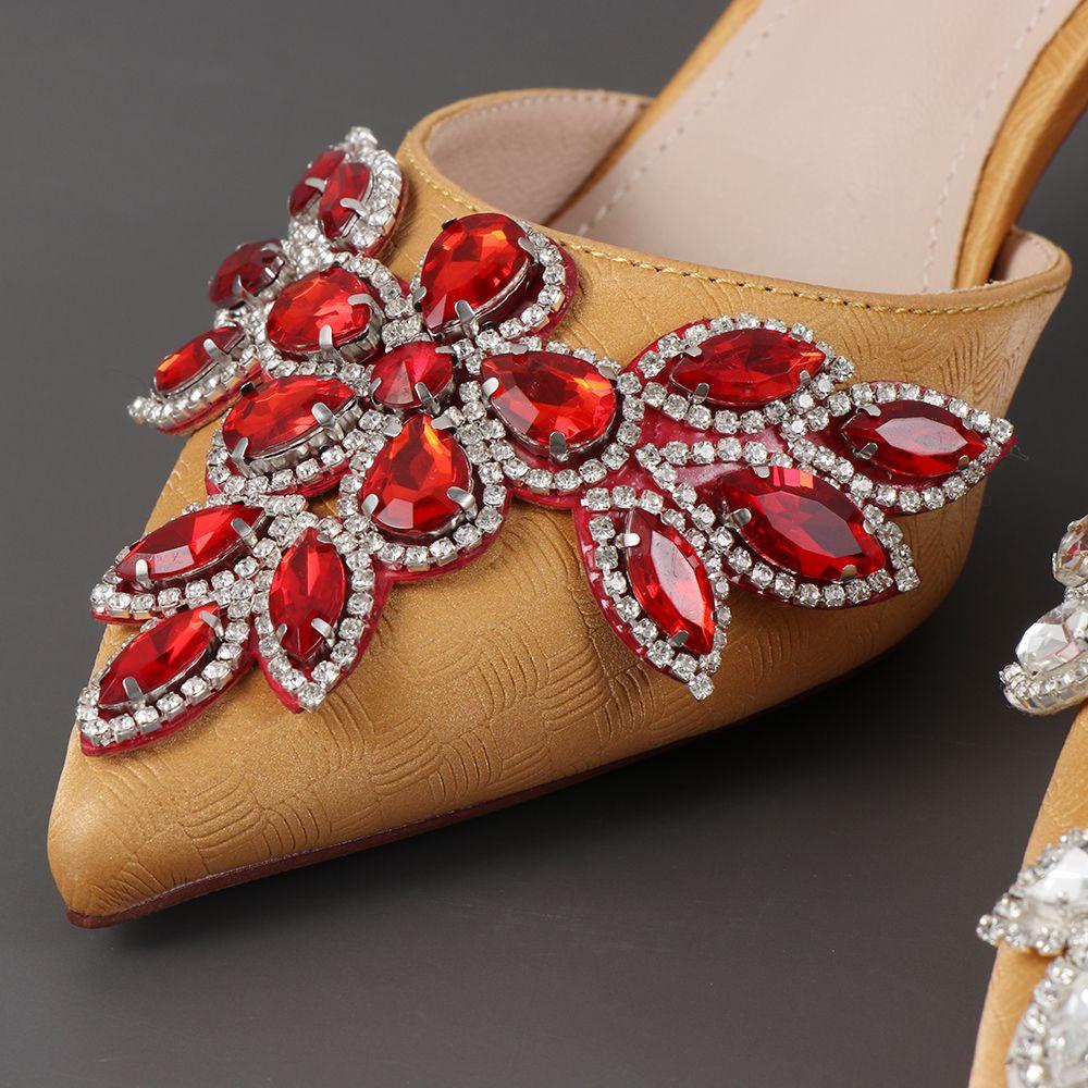 Miếng Vá Quần Áo Đính Đá Pha Lê Handmade Độc Đáo