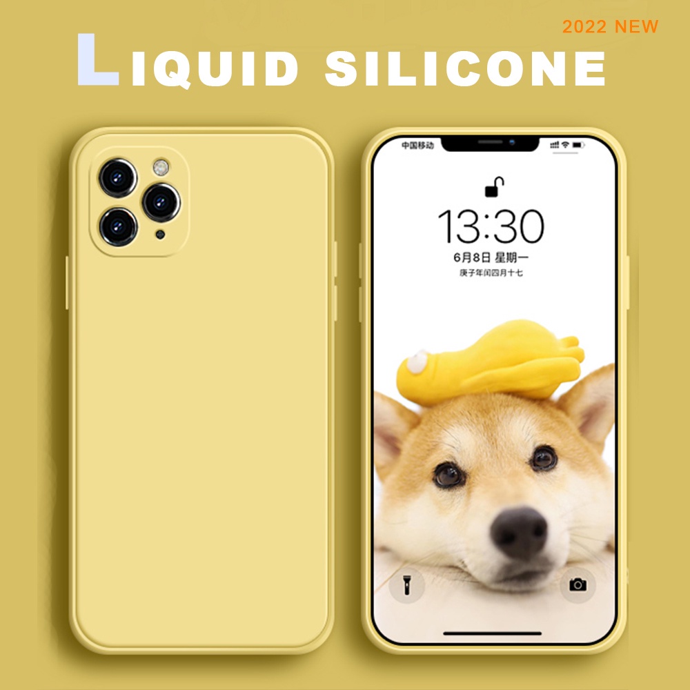 Macaron Ốp Điện Thoại Silicon Mềm Chống Sốc Cho iphone 15 14 13 12 11 pro max xr xs max 6 6s 7 8plus se2023 15 plus