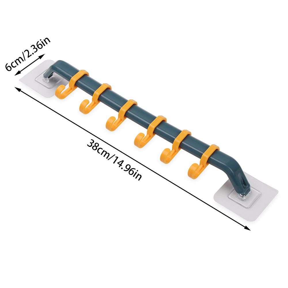 Giá Treo Đồ Dùng Một Tầng Không Cần Đục Lỗ Tiện Dụng Cho Nhà Bếp/ Nhà Tắm