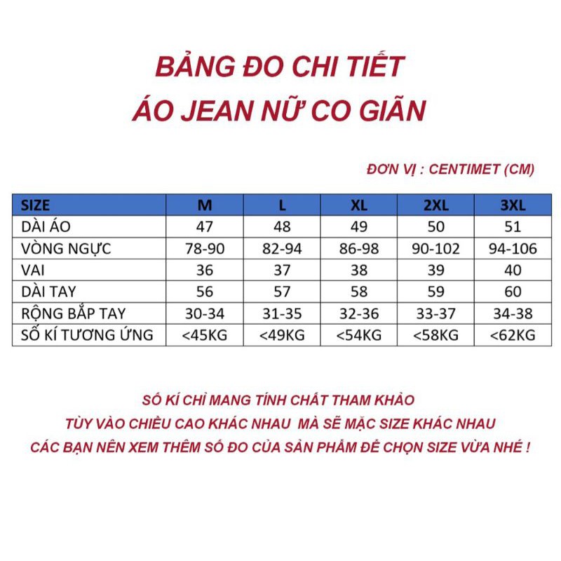 Áo khoác jean nữ AKJ3 | BigBuy360 - bigbuy360.vn