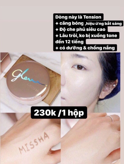 phấn nước MISSHA GLOW HÀN QUỐC | BigBuy360 - bigbuy360.vn