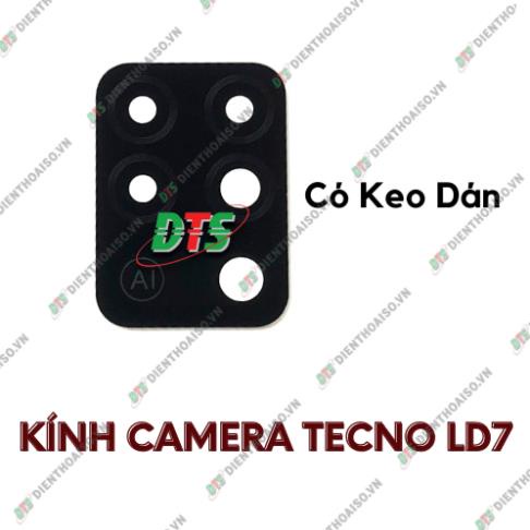 Kính camera tecno LD7 kèm keo dán