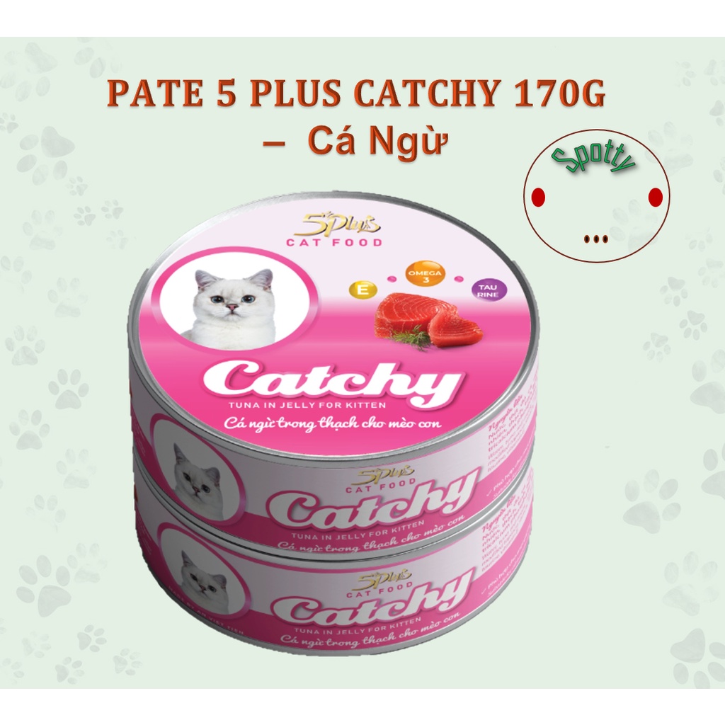 PATE MÈO CATCHY 400gr & 170gr | thức ăn cho mèo | pate mèo