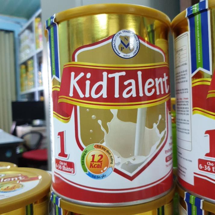 Combo 2 Lon Sữa KidTalent 1 900g Date mới