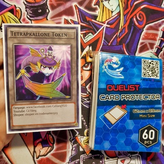 Bọc bài Cá Vàng dành cho card YUGIOH (mini size 62*89mm)