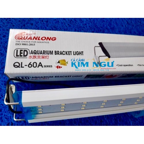 Máng Led 4 Hàng QL60A WRGB - Điều Chỉnh 3 Chế Độ Quanlong Cho Hồ Thuỷ Sinh, Hồ Cá