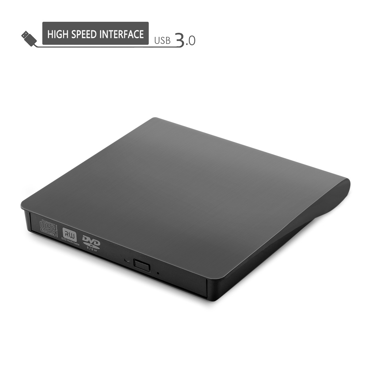 Đầu Đọc Đĩa Dvd Gắn Ngoài Cổng Usb 3.0 Cho Laptop Notebook Pc Windows Xp / Vista / 7 / 8 / 10