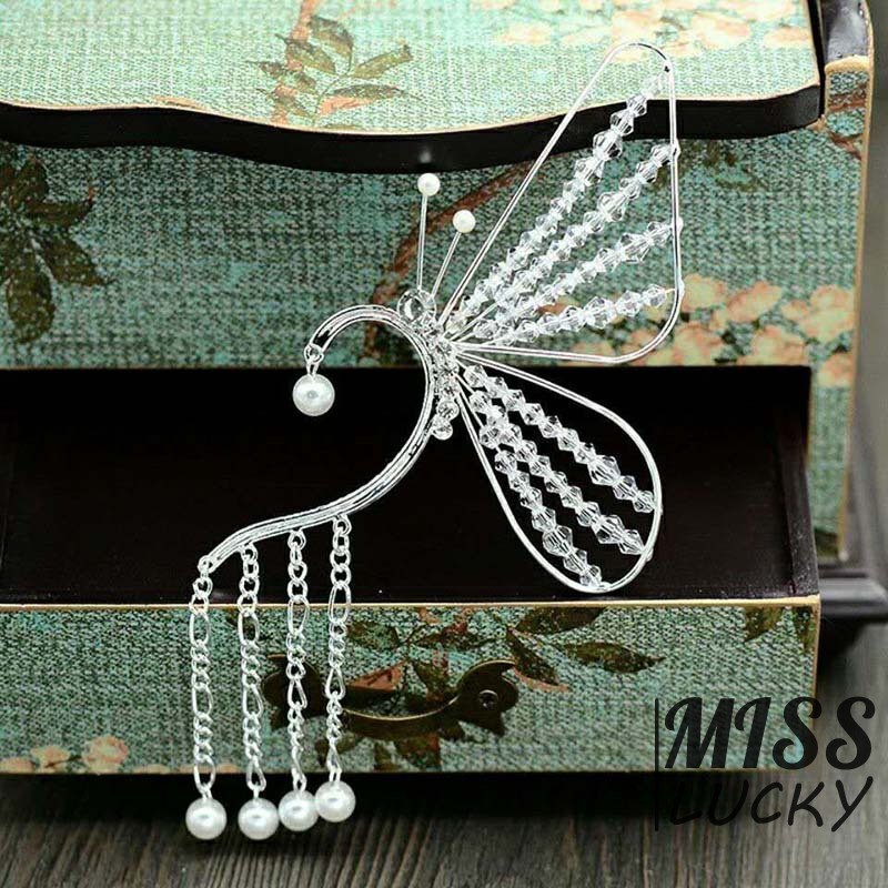 BUTTERFLY 1 Khuyên Tai Nữ Kiểu Dáng Thời Trang Cá Tính