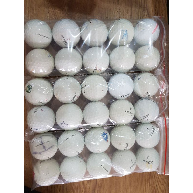 Bóng Golf Titleist Cũ Set 10 Quả