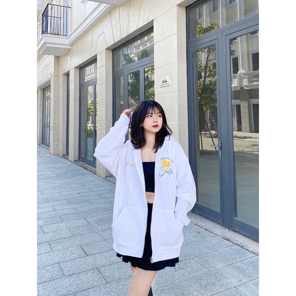 [Áo Hoodie Zip Insane®] 520 Hoodie Zip - White | BigBuy360 - bigbuy360.vn