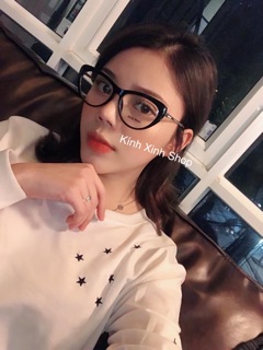 Kính mắt thời trang cao cấp dáng mắt mèo sang chảnh cho nữ