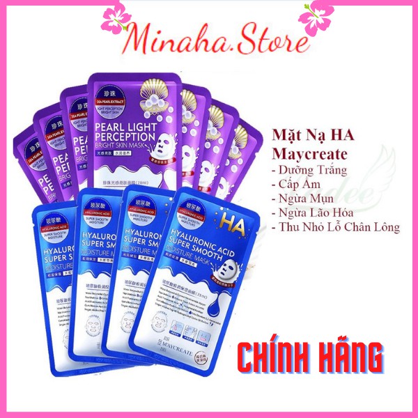 Mặt Nạ Dưỡng Da Cấp Ẩm, Mặt Nạ Trắng Da HA Mask Ha