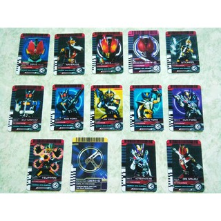 Full bộ thẻ Card Kamen Rider Den-O gồm 14 lá