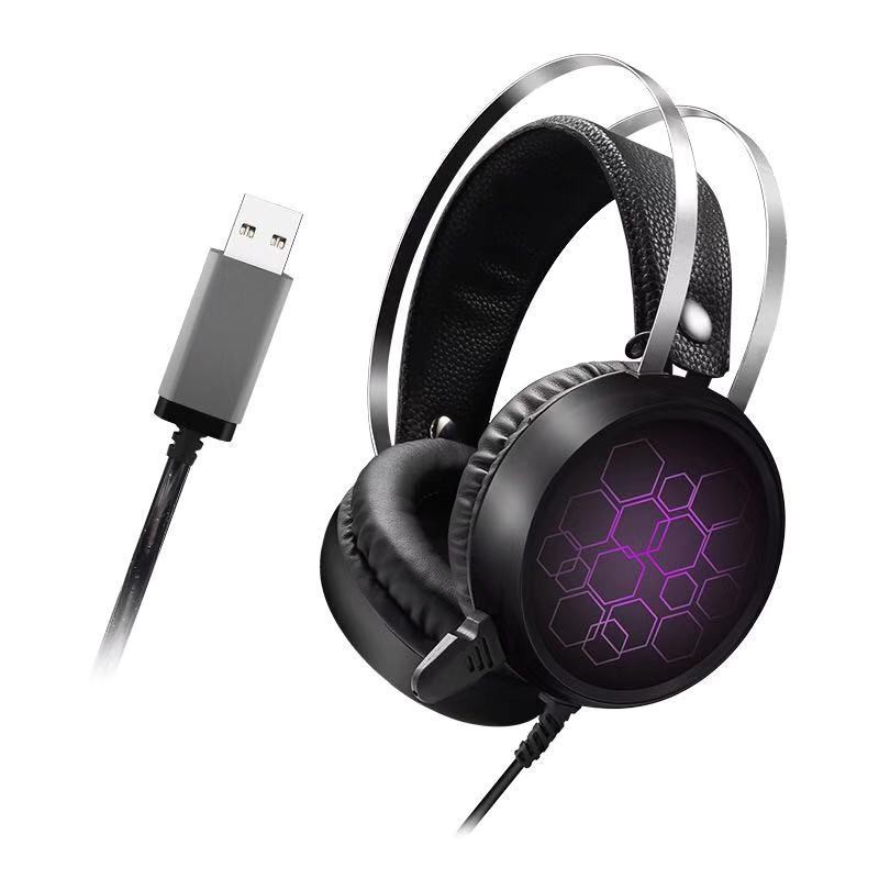 [Tặng pad chuột ASUS ROG] Tai nghe chụp tai âm thanh 7.1 Gaming X1 - Có mic - màu đen -RGB - Headphone gaming X1