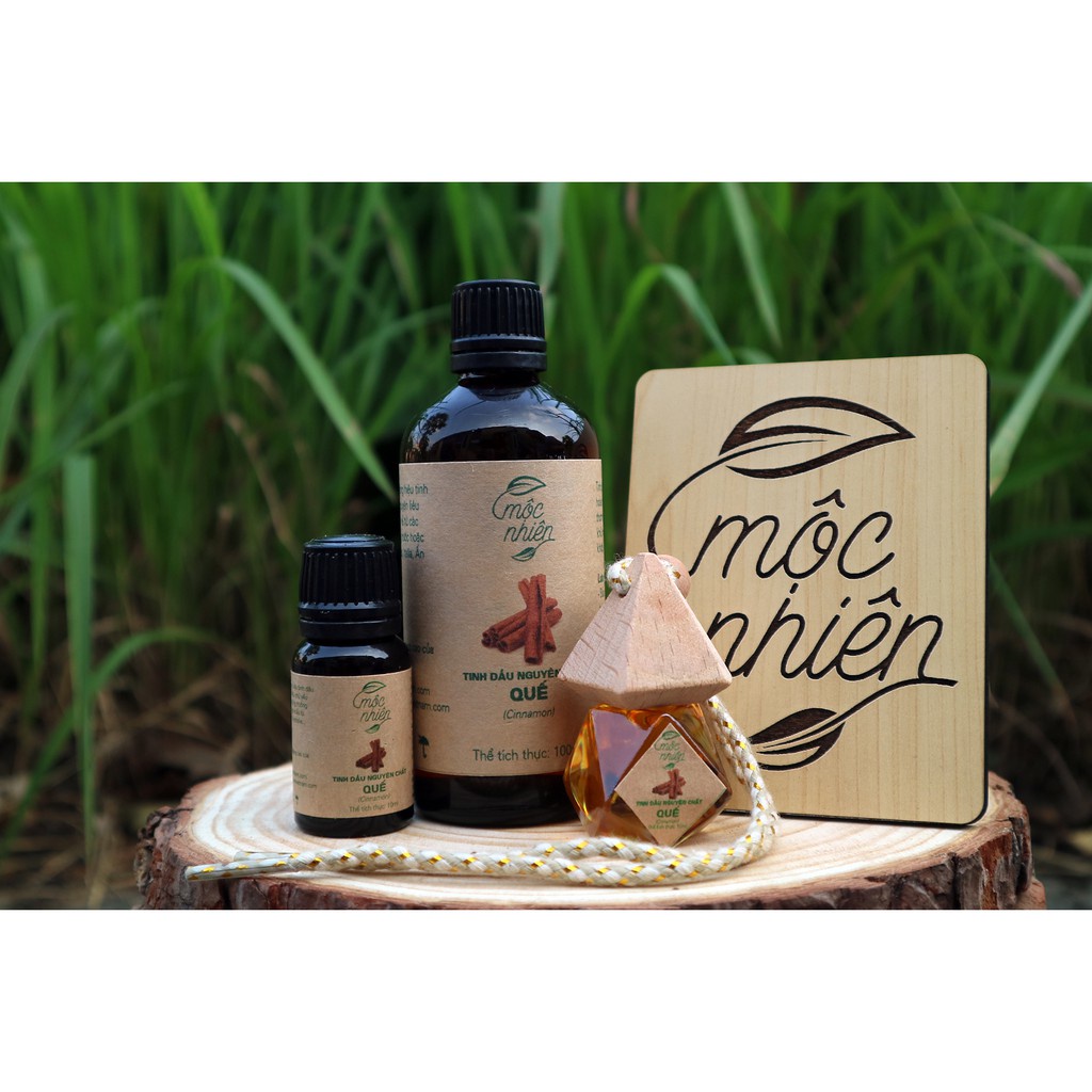 Tinh dầu Mộc Nhiên nguyên chất nhiều mùi 100ml, treo xe, kẹp điều hòa Tinh dầu Sả Chanh, Bạc Hà, tràm, quế