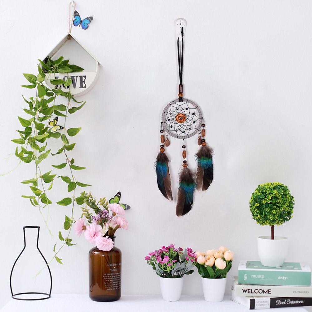 1 Chuông Gió Dreamcatcher Bằng Nhựa PC Treo Trang Trí Xe Hơi