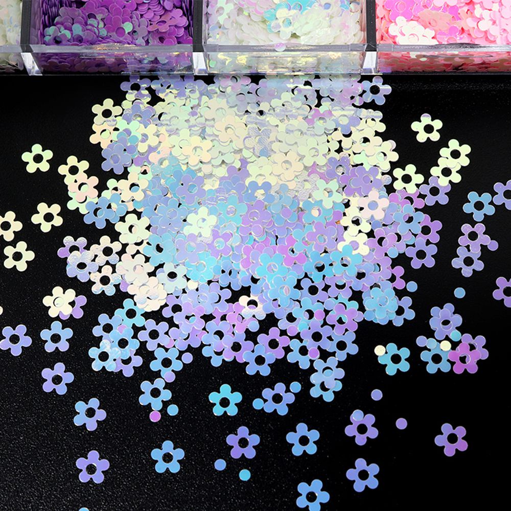 [Hàng mới về] Sequin đính móng trang trí nghệ thuật hình hoa/bướm lấp lánh xinh xắn DIY