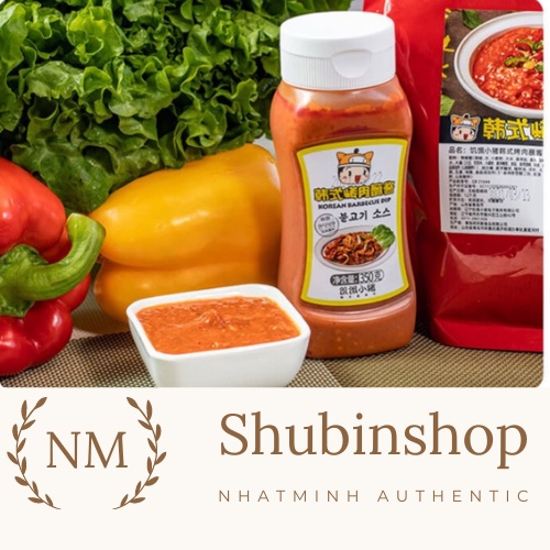 Nước sốt chấm thịt nướng vị Hàn Quốc sốt chấm thịt nướng biến món ăn thông thường thành món ăn độc đáo