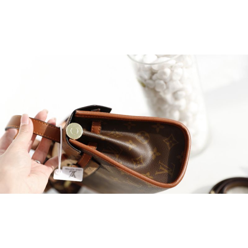 Túi xách nữ LV TOPANDLE sz24cm phom cứng cáp chất dày dặn tặng khăn fullbox nguyên seal