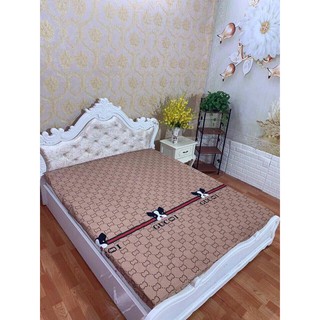 Ga chống thấm cotton hoa văn Violet,rẻ nhất tp hcm,được chọn mẫu-chó kẻ đỏ