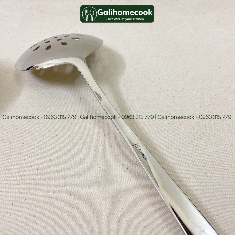 [Mã LIFEXANH03 giảm 10% đơn 500K] Muôi thủng WMF inox 304 hàng xuất Đức dư | Galihomecook WMF15