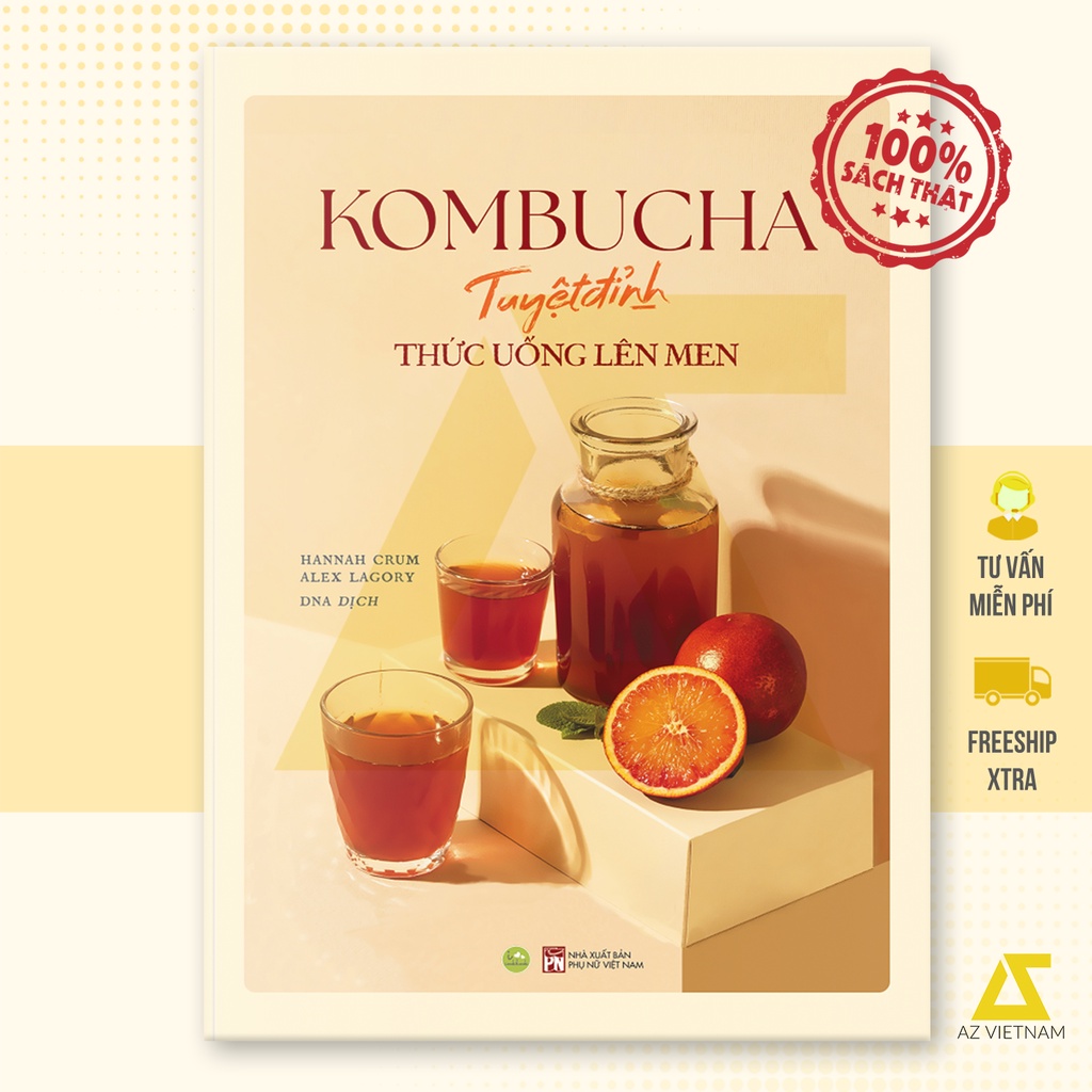 Sách - Kombucha - Tuyệt Đỉnh Thức Uống Lên Men