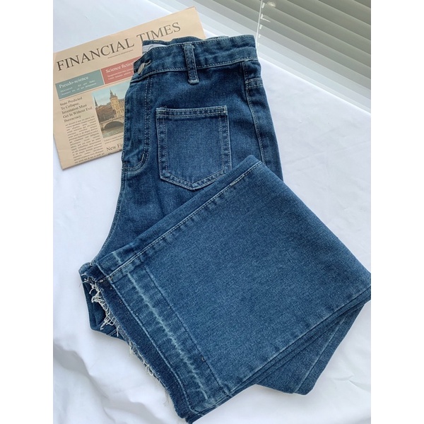 Sibling House - Quần jeans ống suông hai túi POCKET JEANS