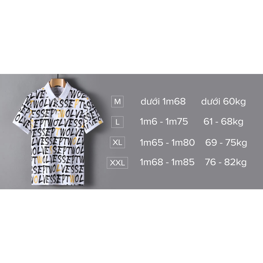 Áo polo nam P Man SEPTWOLVES co giãn, thoáng mát POLO_6102 | BigBuy360 - bigbuy360.vn