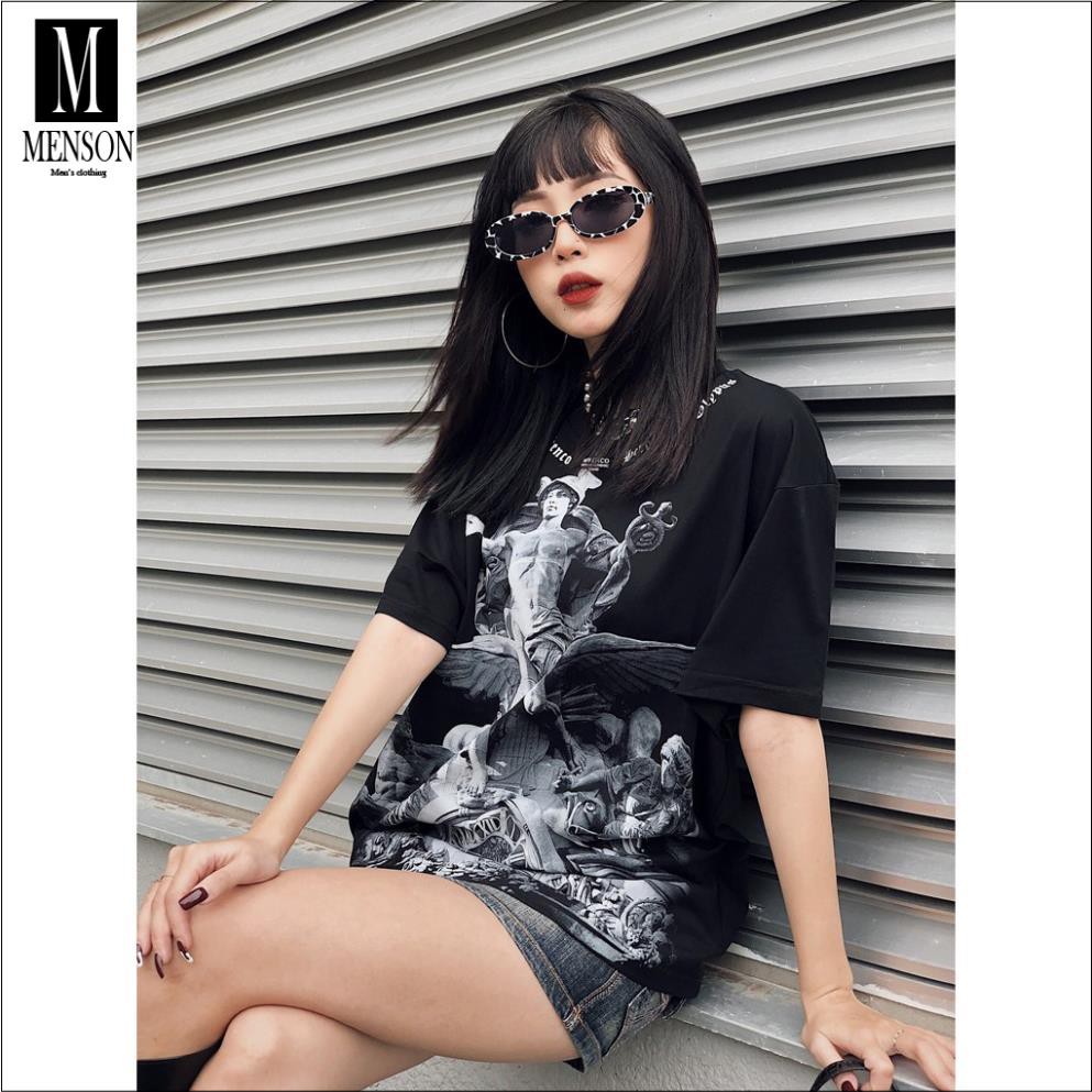 Áo phông T-Shirt unisex in hình 3D  cute - Áo thun hàng hiệu cao cấp chất mát mùa hè MENSON M2002