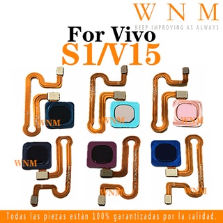 Dành Cho Vivo S1 V15 Ruy Băng Với Cảm Biến Vân Tay Cáp Mềm Bật Nguồn Nút Nút Home Nút Cáp Linh Hoạt Phụ Tùng Sửa Chữa