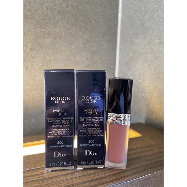 Son kem Dior Rouge Dior Forever Liquid 2021 fullbox màu 200