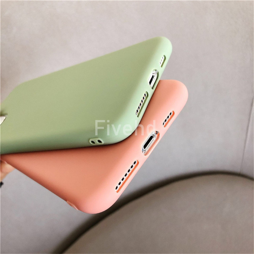 🌈Ready Stock🎁 OPPO F17 F15 F11 F9 Pro F5 Youth F1 F3 Plus F1s Phone Case Candy Color Soft Silicon Shell All-inclusive Protective Cover