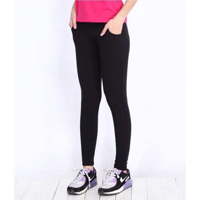 Quần legging nữ / Quần legging 4 túi dày đẹp nâng mông