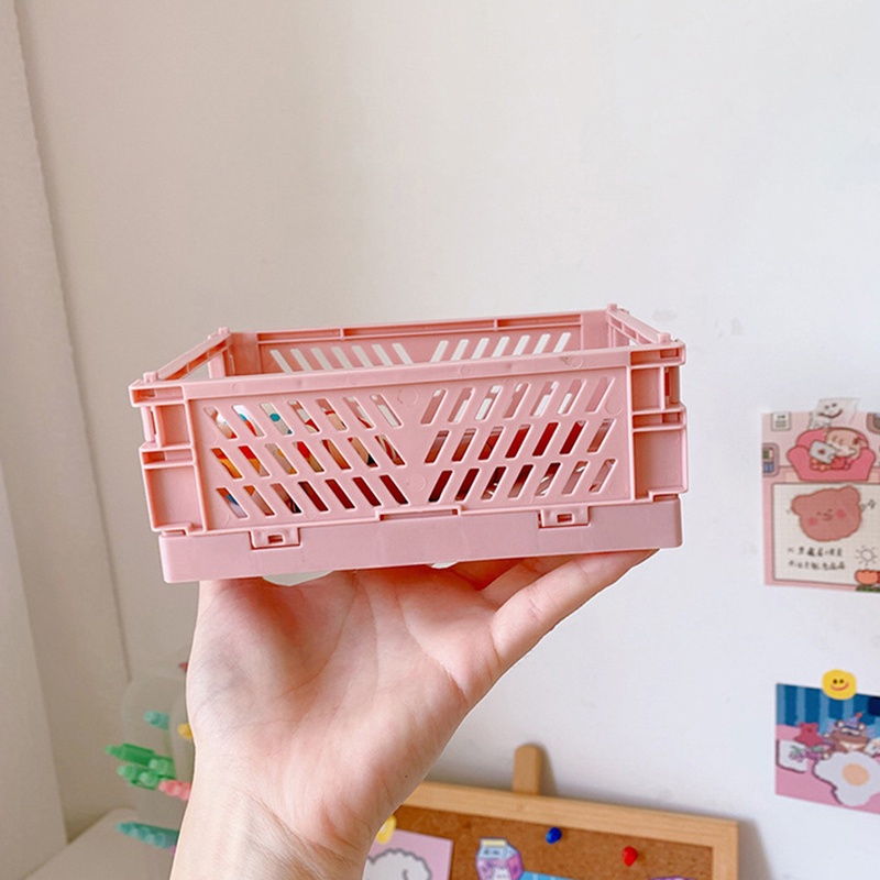 Mr. Giấy 6 Kiểu 1 Cái Hộp lưu trữ có thể gập lại Đơn giản Sáng tạo Sinh viên Văn phòng Máy tính để bàn Văn phòng phẩm Giỏ lưu trữ Tài khoản Tay Hộp lưu trữ tài liệu