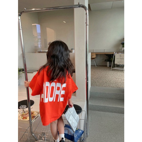 Áo Thun Cotton Dáng Rộng Thời Trang Hàn Quốc 2022 Cho Bé#Áo Thun NgắN Tay In HọA TiếT ThờI Trang Cho Nữ##Vận Chuyển Thư Mùa Hè Thứ Hai