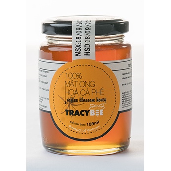 Hộp quà gỗ đôi mật ong hoa hoa chôm chôm và cà phê 189ml