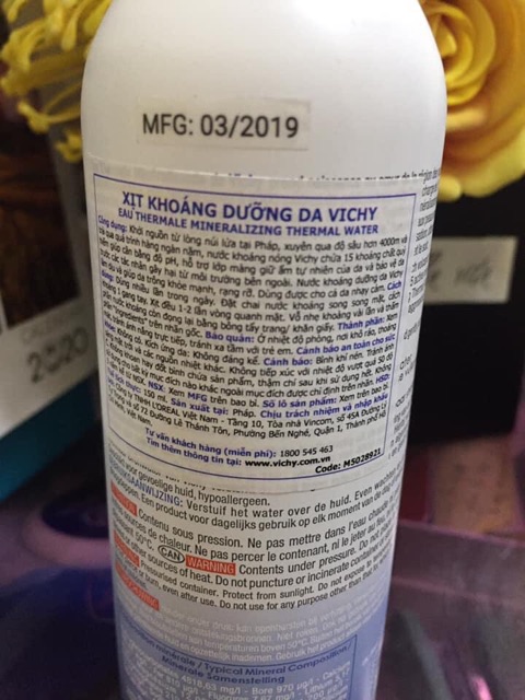 Xịt khoáng Vichy 150ml (tặng kèm mẫu thử loreal Essence) | BigBuy360 - bigbuy360.vn