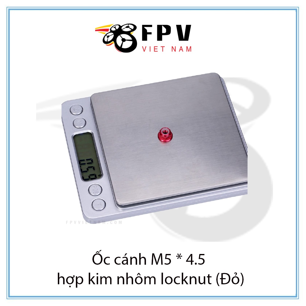 Ốc cánh M5 * 4.5 hợp kim nhôm locknut