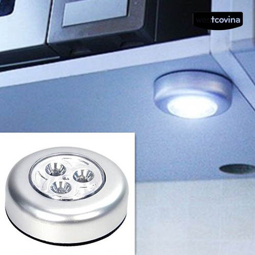 Đèn Led 3 Bóng Mini Gắn Tường Không Dây