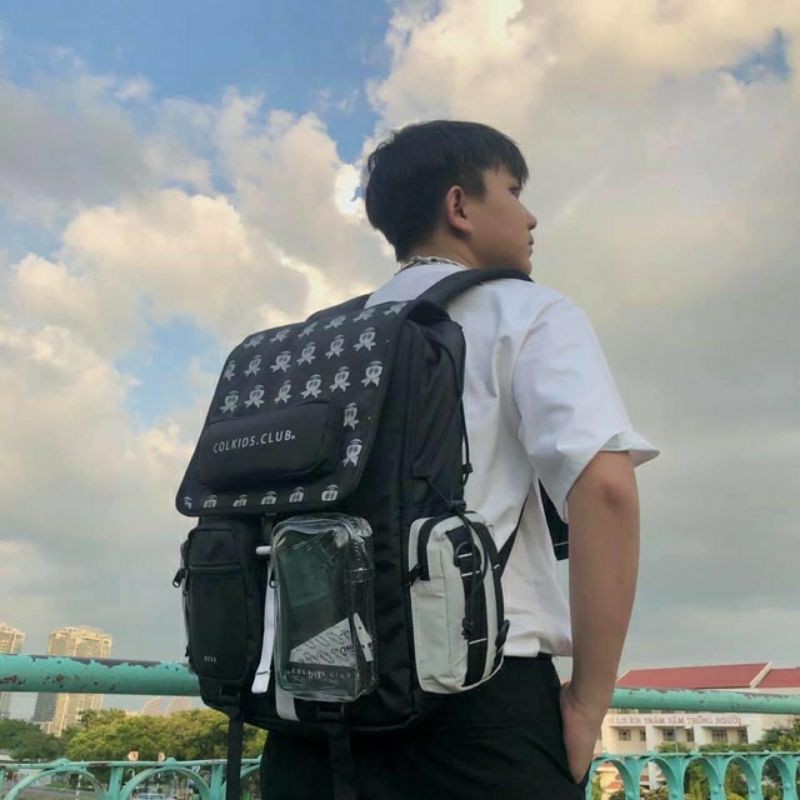 Balo Phản Quang Bạch Tuột [Full Tag + Giấy Thơm]