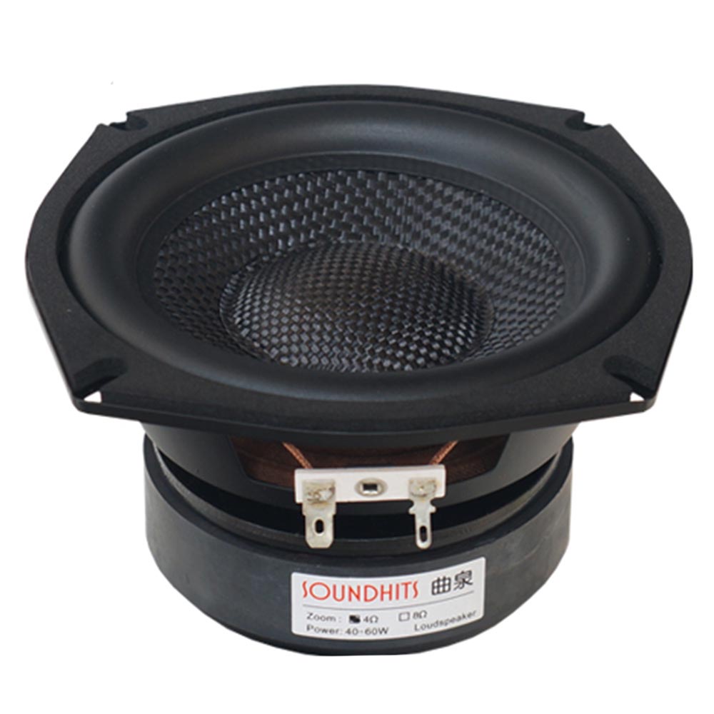 1 Loa Siêu Trầm 5.25 inch 4 8 Ohm 60W Woofer 5 inch Cho Máy Hát Tại Nhà DIY