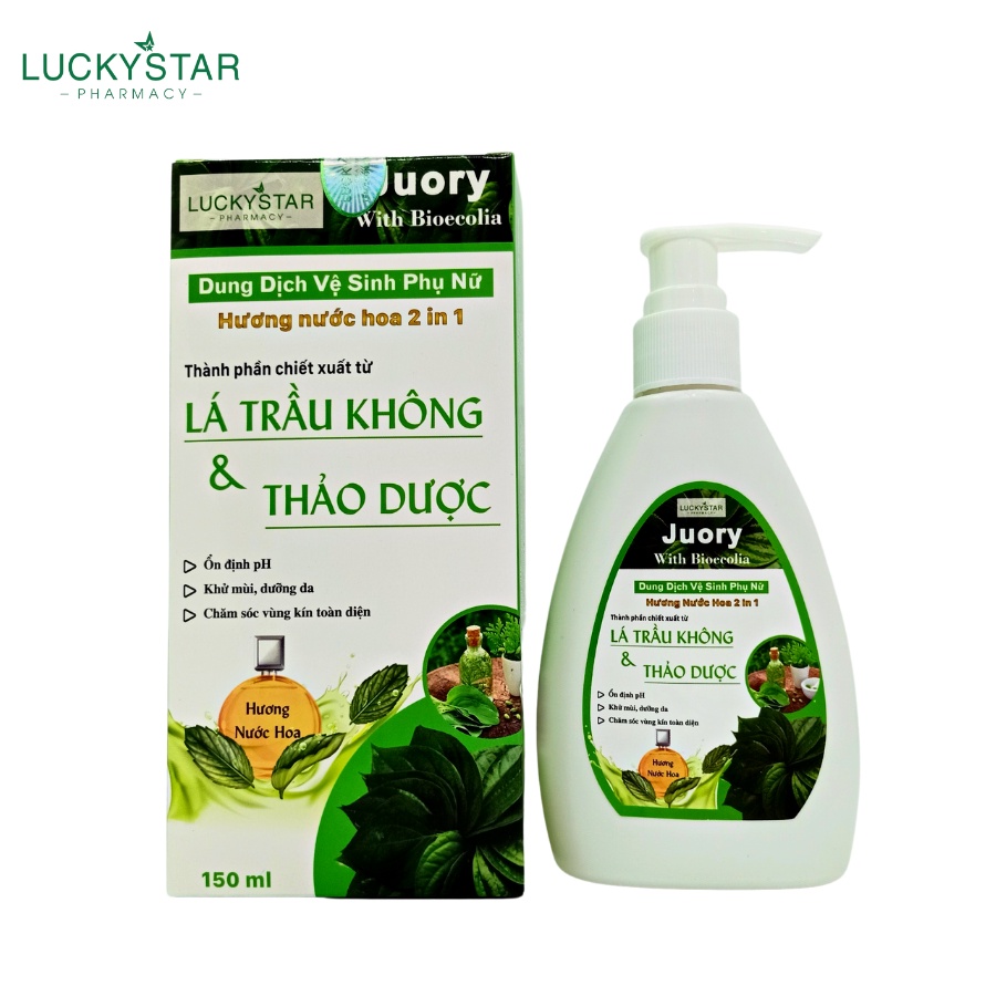[Lucky Star] Dung Dịch Vệ Sinh Phụ Nữ Hương Nước Hoa (2in1) 150ml