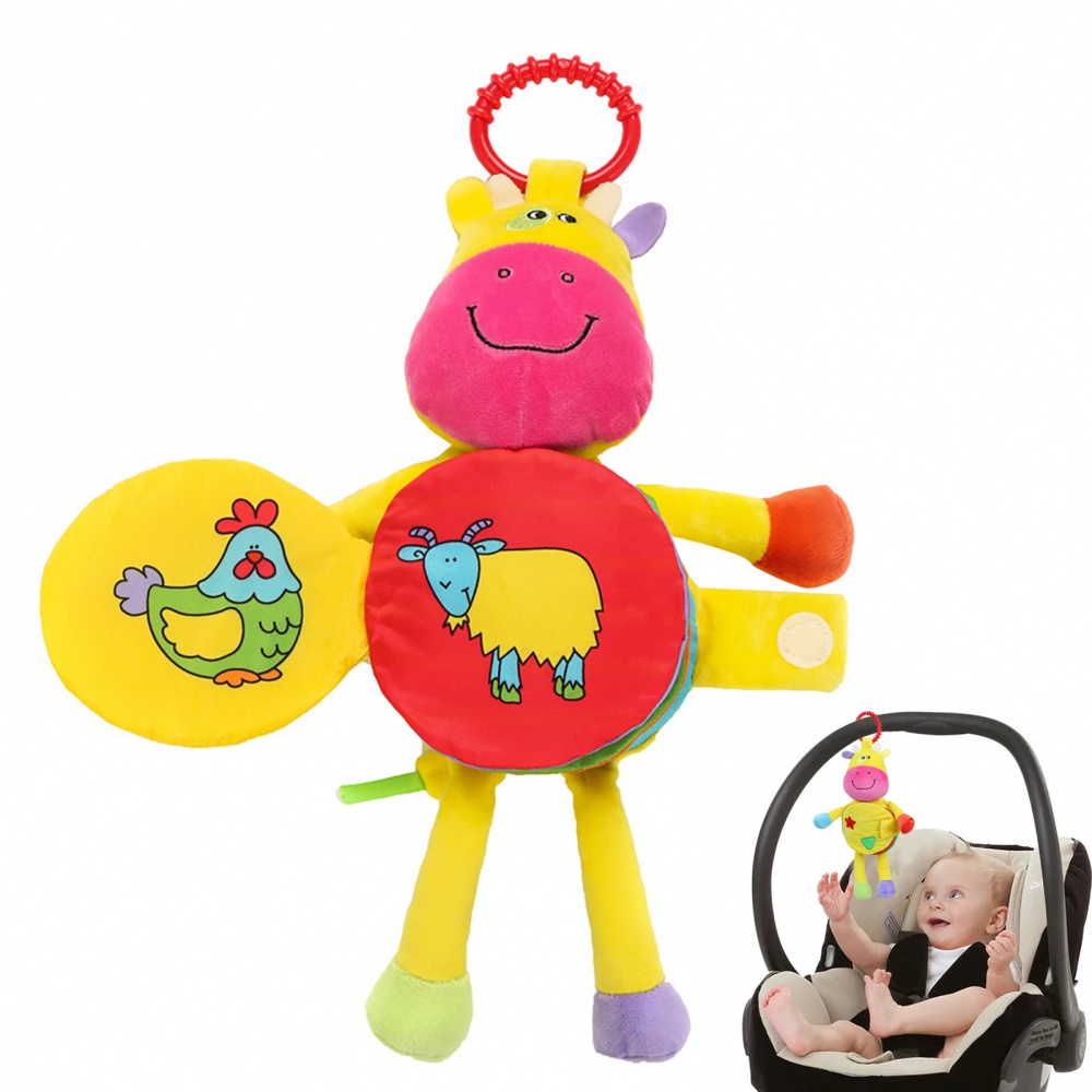 Sách Đồ Chơi Bằng Vải Mềm Mại Dành Cho Trẻ Em 0-36M