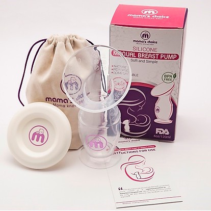 (FDA Hoa Kỳ) Cốc Hứng Sữa Silicone Mama's Choice chính hãng