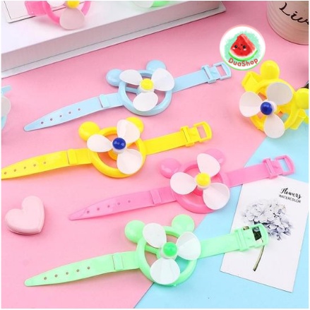 Đồng Hồ Chong Chóng - Đồ Chơi Đồng Hồ Quạt Nhiều Màu Sắc Thú Vị Duashop
