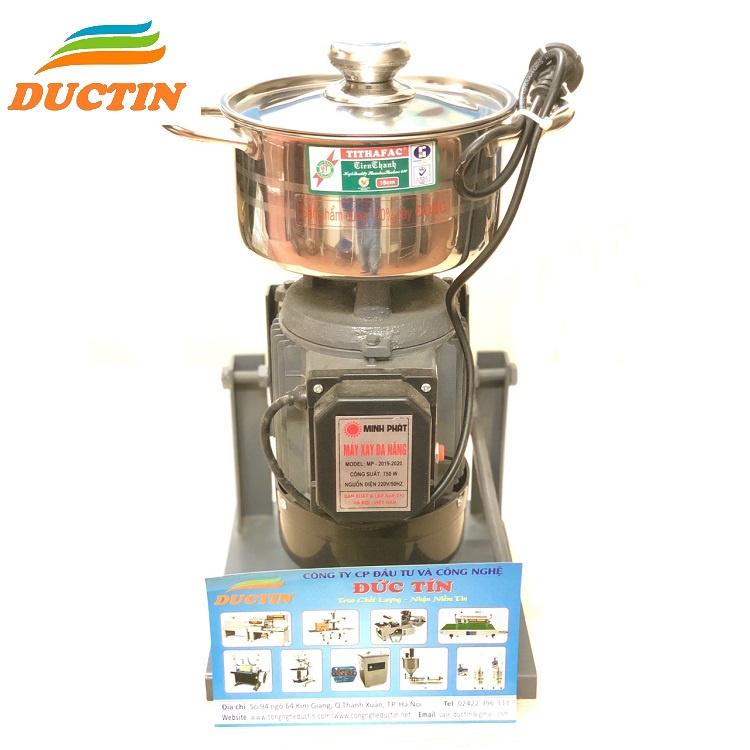 Dao xay thịt Đức Tín có 2 lưỡi, 3 lưỡi, dao xây ruốc làm chà bông chính hãng