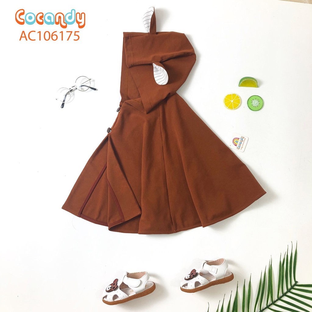 [Cocandy Official Store] Áo choàng cho bé -áo choàng nắng cho bé, mẫu tai thỏ từ 5kg đến 23kg chất liệu cotton cao cấp