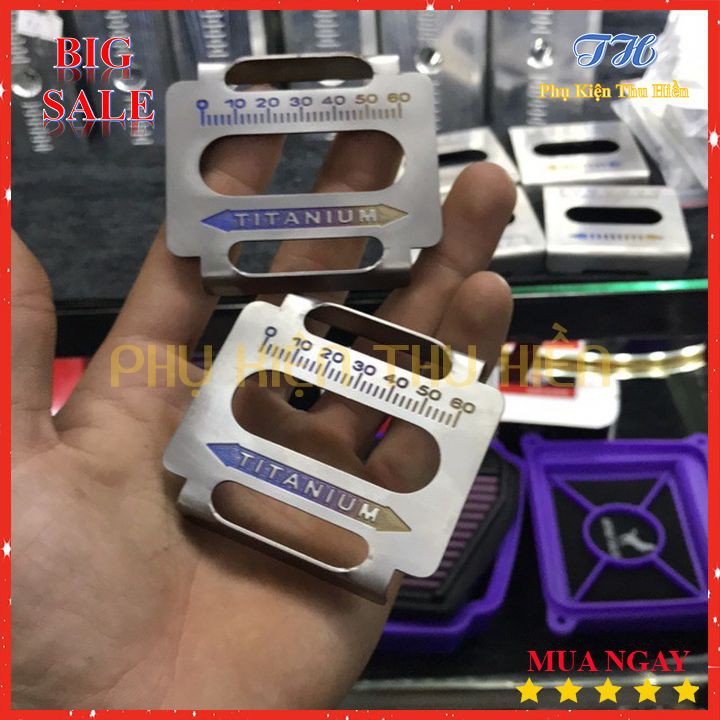 Nẹp Gấp Titanium Cho Xe Exciter 150 Winner Sonic Raider Su Spo Yaz Bảo Vệ Gấp Chống Trầy ( Gia 1 Cặp )