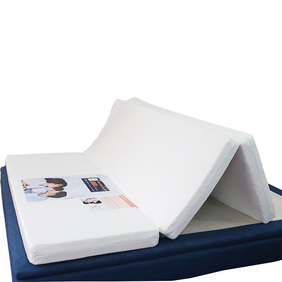 Nệm Cao Su Foam Adora Luxury Gấp 3 Cao Cấp 100x200x10cm - 180x200x10cm, độ êm ái và đàn hồi đạt chuẩn