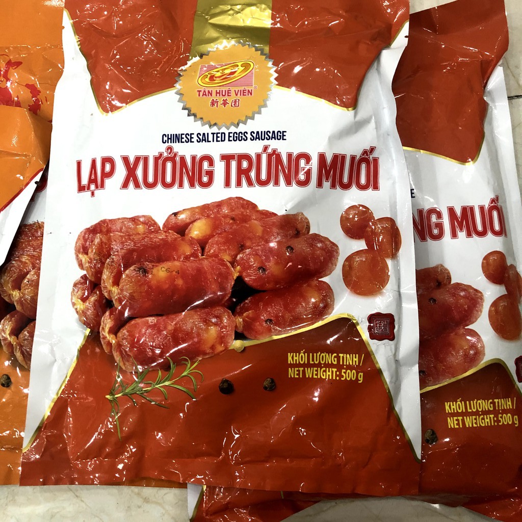 Lạp xưởng TÂN HUÊ VIÊN trọng lượng 500G